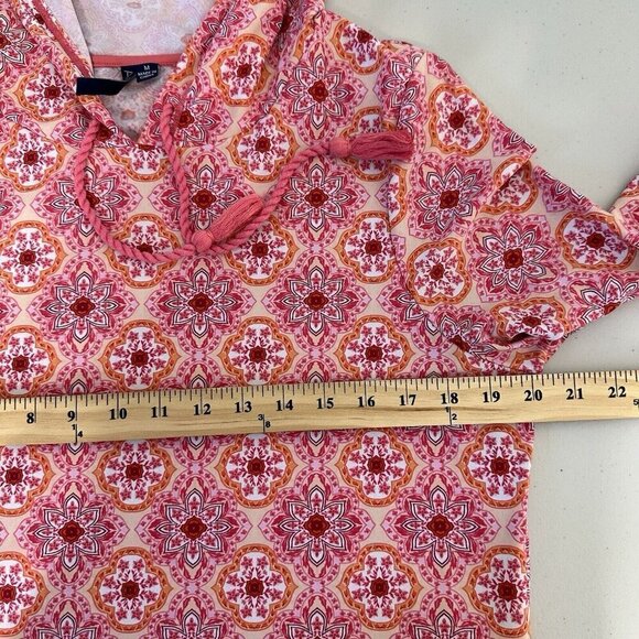 Aqua et Sol Swim Coverup Pockets Pink Size M - Picture 7 of 10